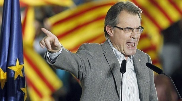 Artur Mas en un mitin.