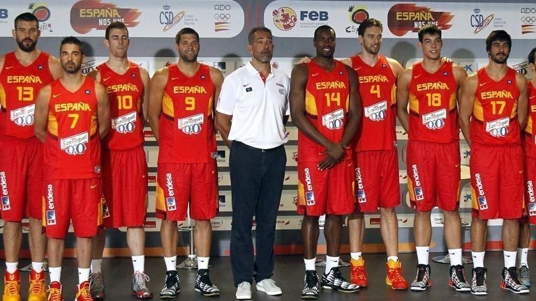 Plantilla de la selección española de baloncesto.