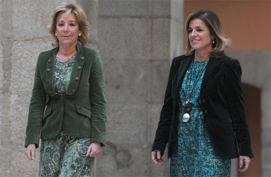 Esperanza Aguirre y Ana Botella.