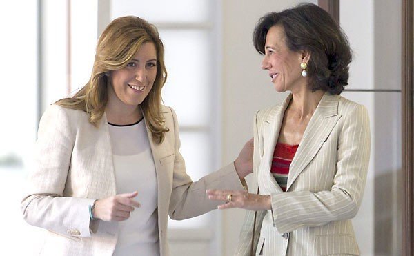 Susana Díaz y Ana Botín.