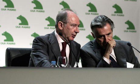 Rodrigo Rato y Miguel Blesa.