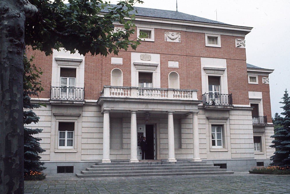 El Palacio de la Moncloa.
