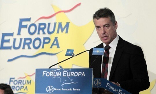 El lehendakari I&ntilde;igo Urkullu.