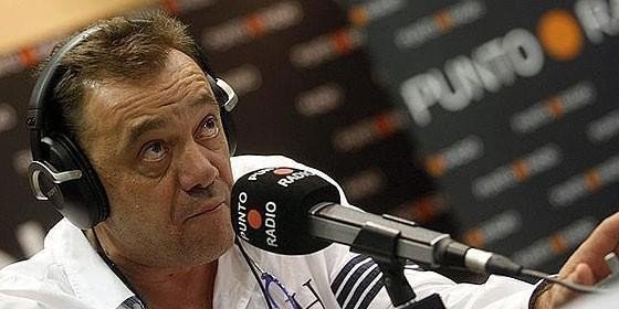 José Antonio Abellán durante su etapa en Punto Radio.