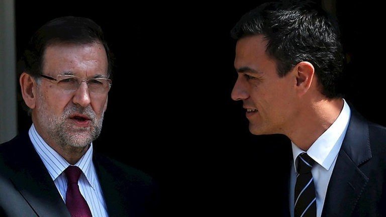 Mariano Rajoy y Pedro Sánchez.