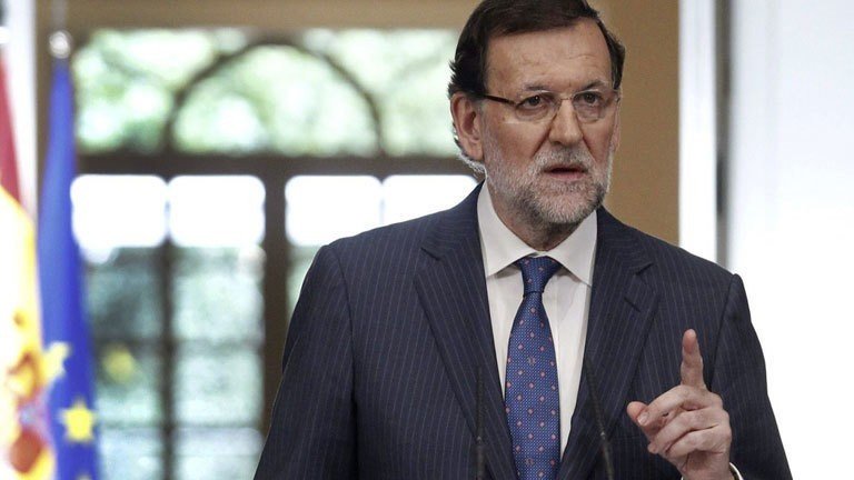 Mariano Rajoy en La Moncloa.