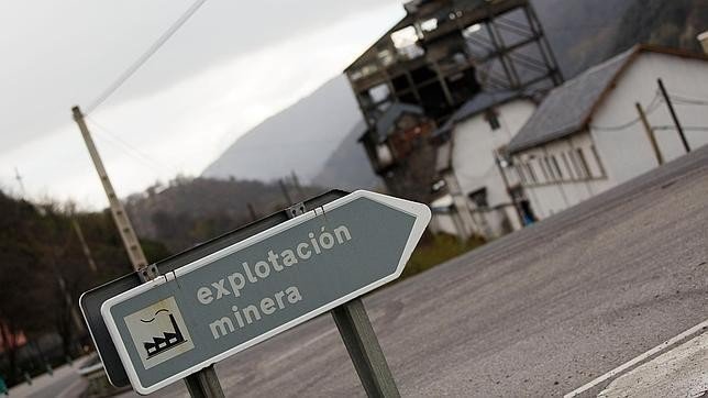 Mina de carbón en León.