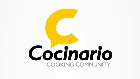 Logo de Cocinario, la red social para amantes de los fogones. 