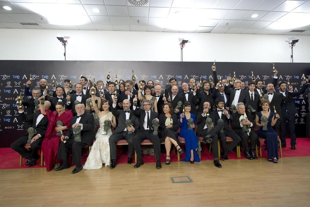 Ganadores de la 28ª edición de los Premios Goya. 