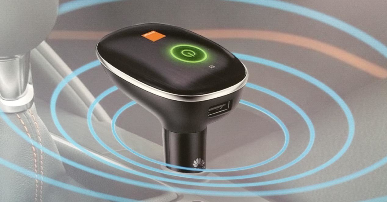 Car-WIFI, el dispositivo creado en colaboración por Orange y Huawei. 