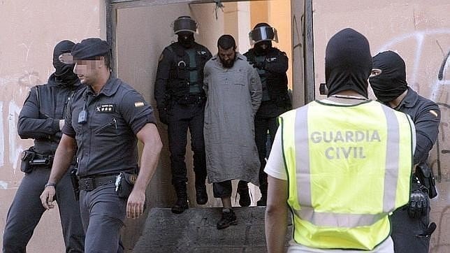 Operación contra el yihadismo en Ceuta.