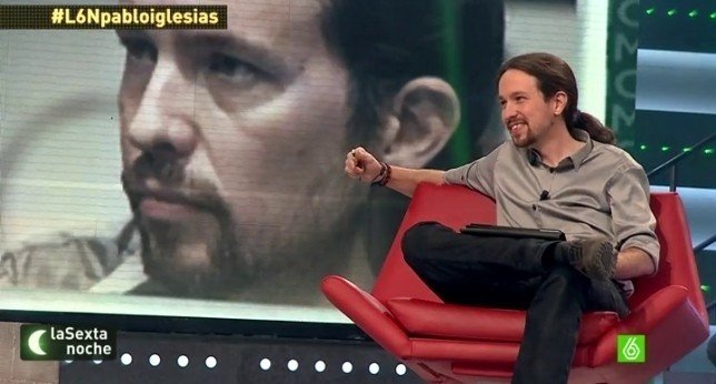 Pablo Iglesias en laSexta.