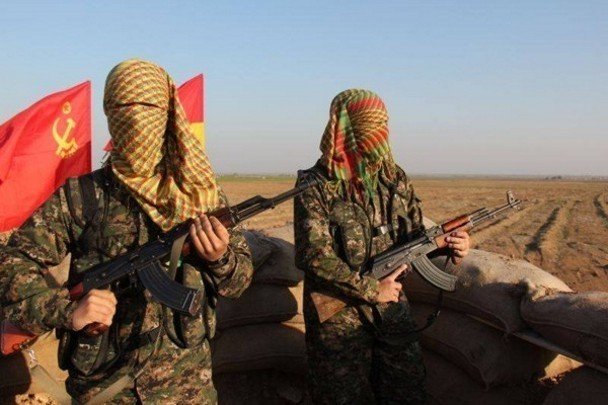 Los dos combatientes españoles que se han unido a las 'Brigadas Internacionales' del Kurdistán sirio.