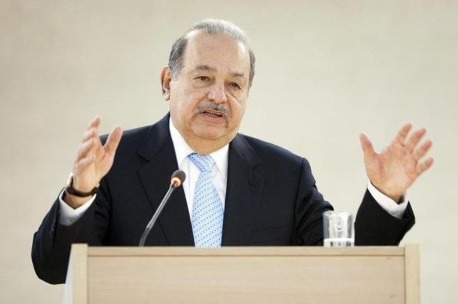 El magnate mexicano, Carlos Slim.