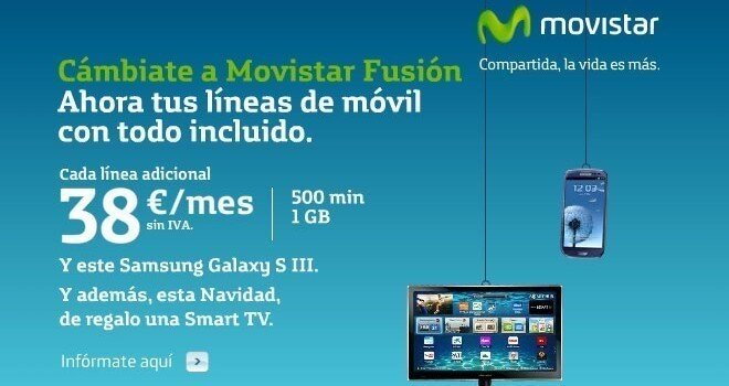 Promoci&oacute;n de Movistar Fusi&oacute;n.