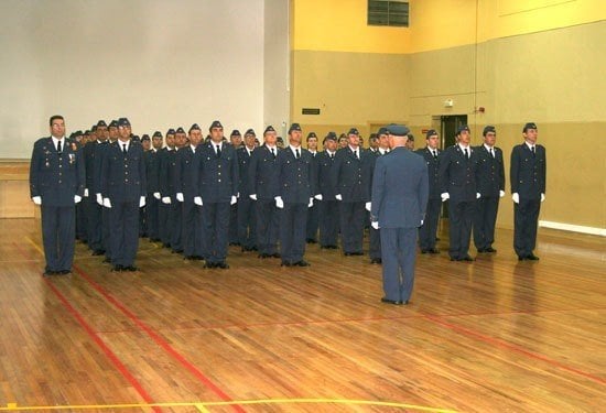 Reservistas voluntarios del Ejército.