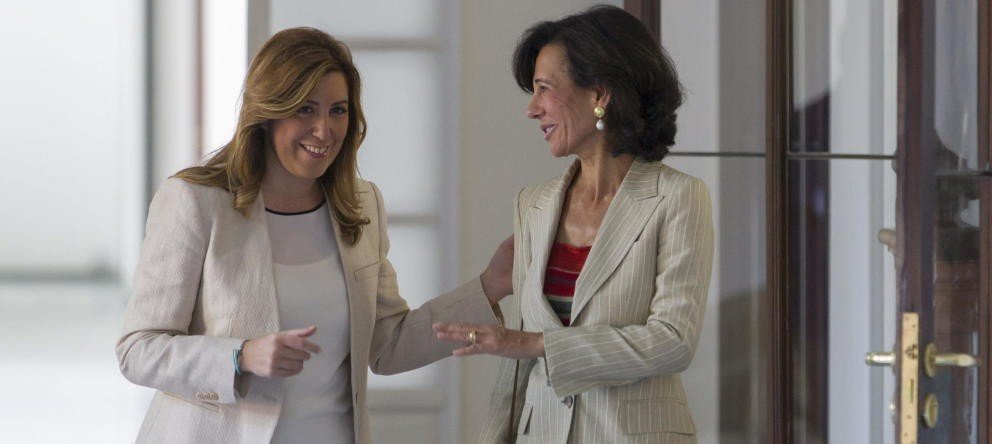Susana Díaz y Ana Patricia Botín.