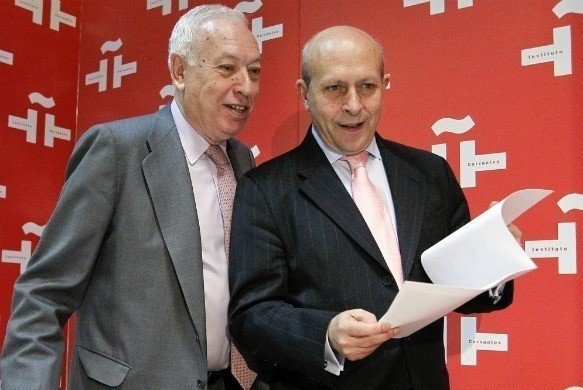 José Manuel García-Margallo y José Ignacio Wert.