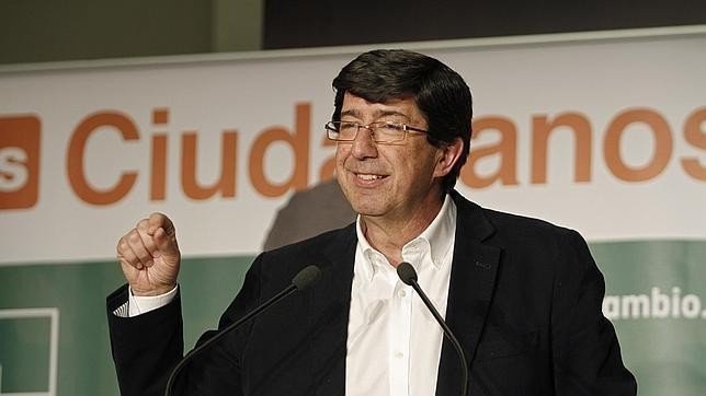 Juan Marín, líder de Ciudadanos en Andalucía.