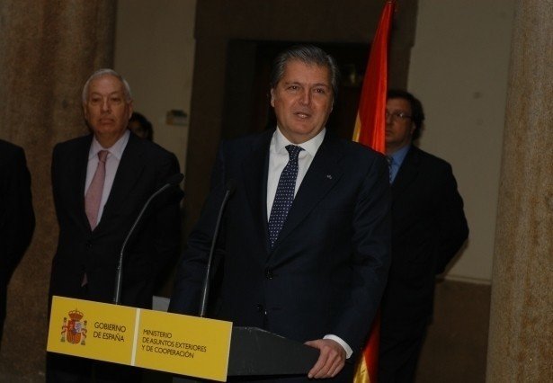 José Manuel García-Margallo e Íñigo Méndez de Vigo.