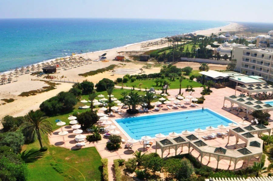 Hotel Riu Marillia, en la playa de Hammamet (Túnez).