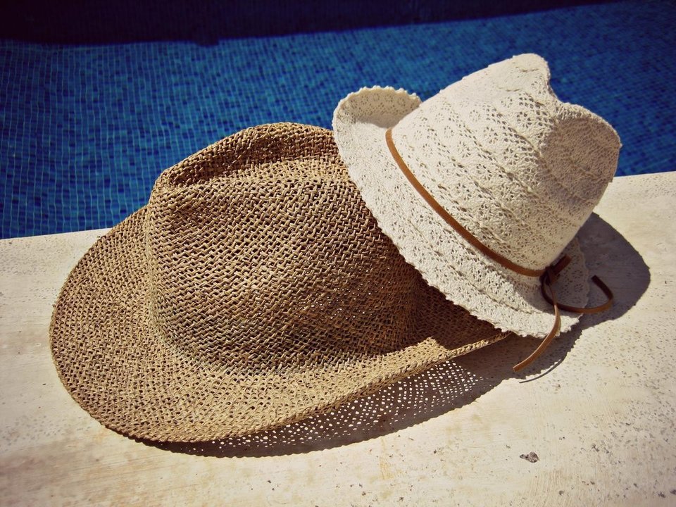 Sombreros de verano.