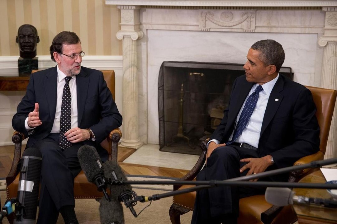 Mariano Rajoy y Barack Obama, en la Casa Blanca.