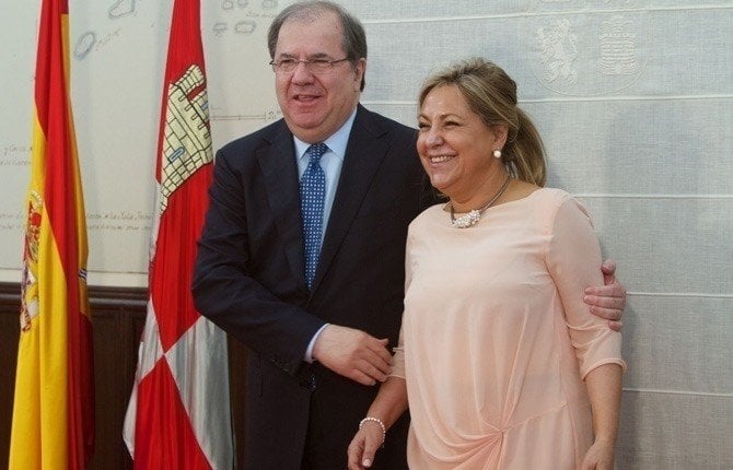 Juan Vicente Herrera y Rosa Valdeón.