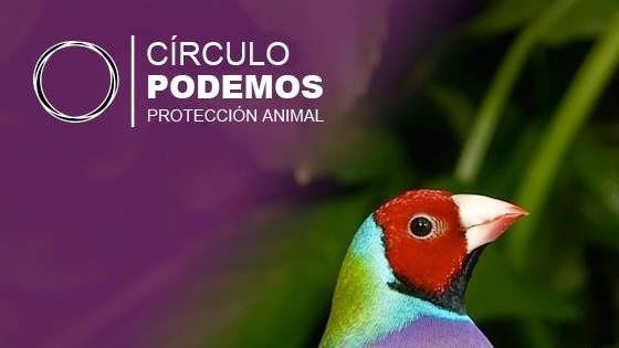 Logotipo del Círculo de Protección Animal de Podemos. 