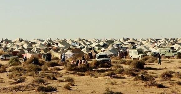 Campamento saharaui.