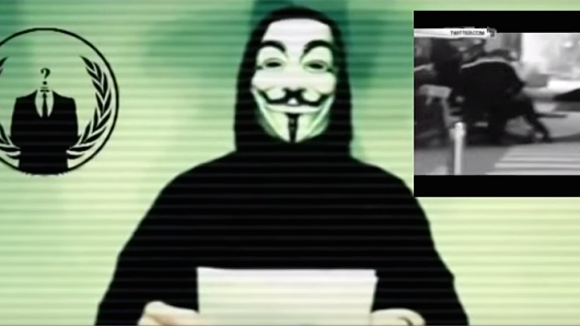 Vídeo donde Anonymous declara la guerra al Estado Islámico por los atentados de París.