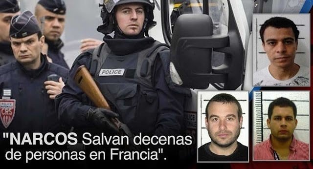 Una de las noticias que relata el enfrentamiento entre narcos y terroristas en París.