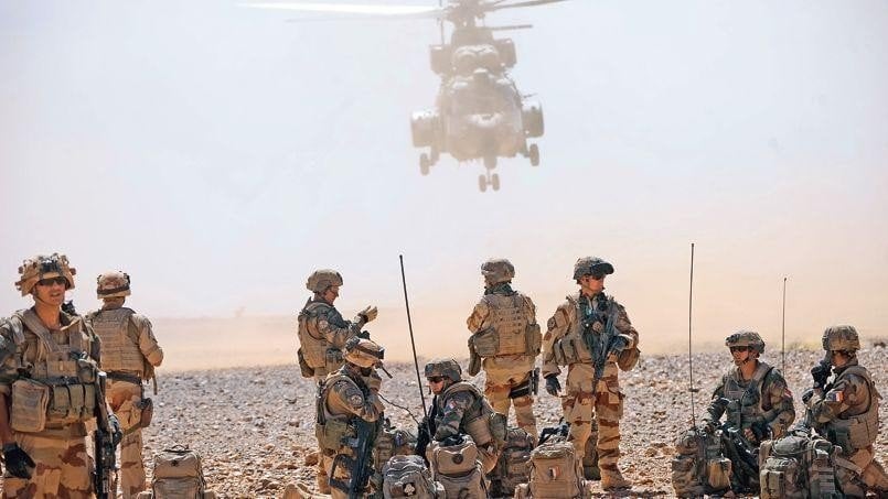 Militares en Malí.