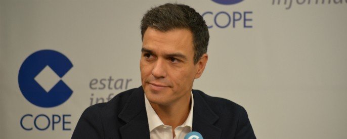 Pedro Sánchez, en una entrevista en COPE.