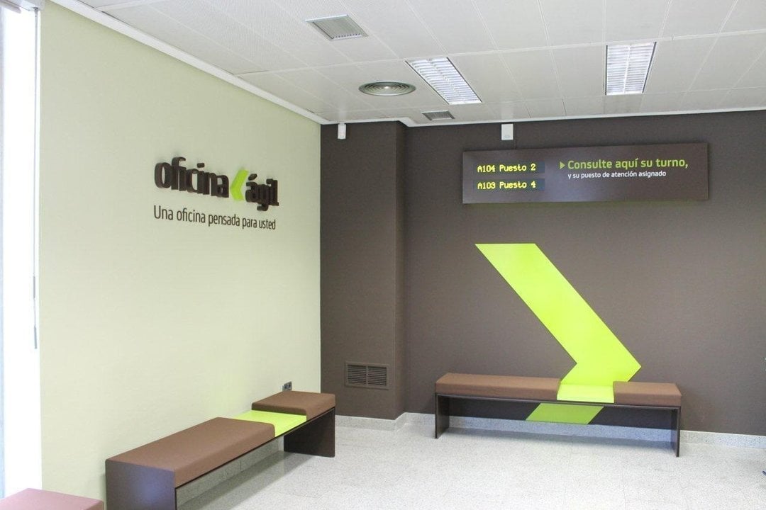 Oficina ágil de Bankia.