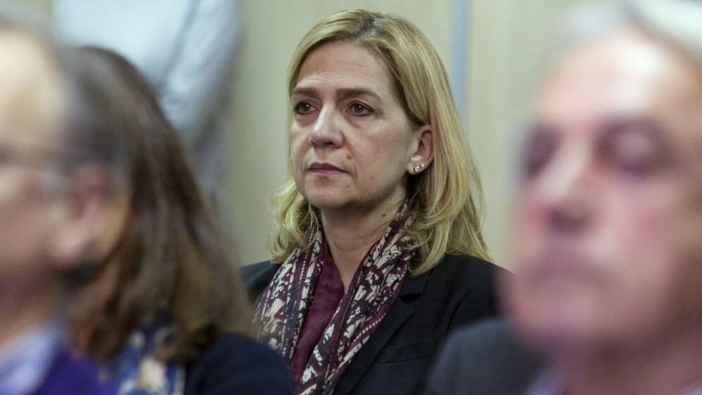 La infanta Cristina, en el inicio del juicio del 'caso N&oacute;os'