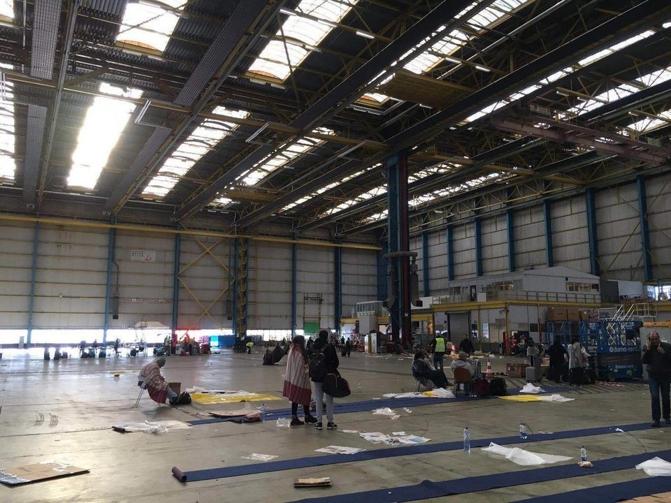 Fotos del hangar realizadas por Jesús Martín. 