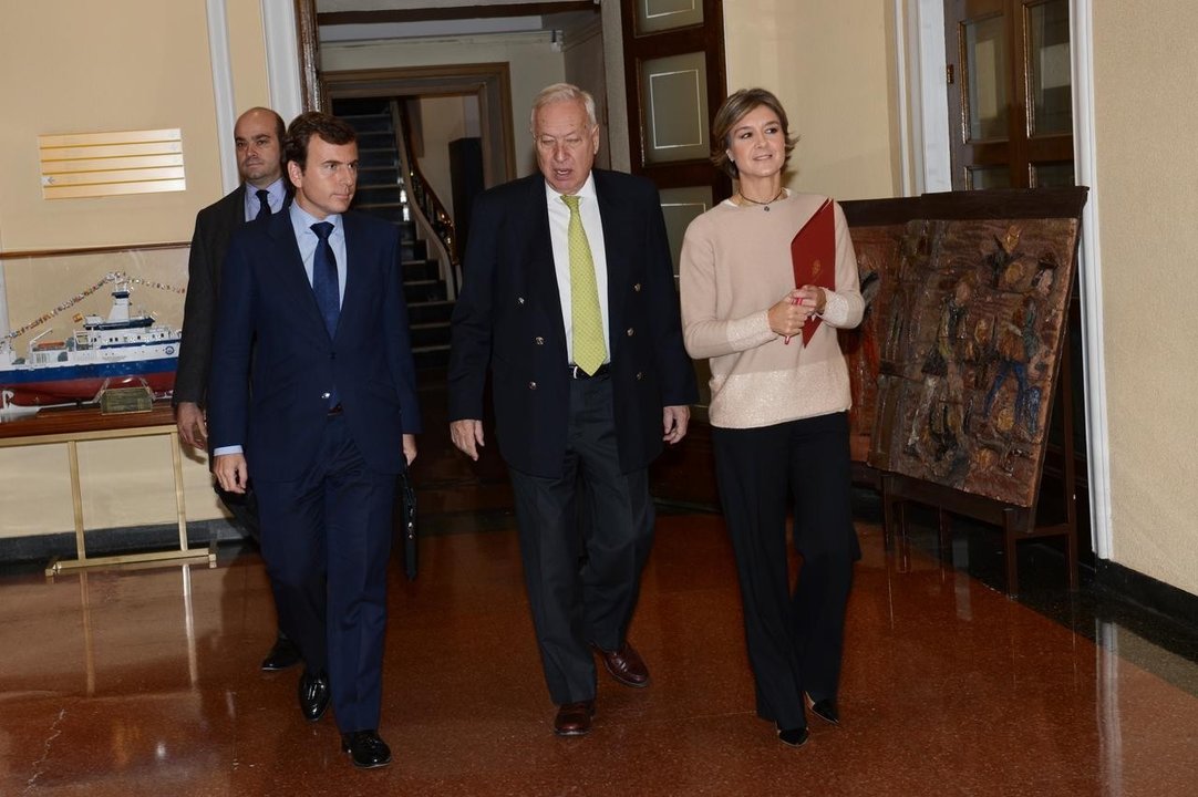 Isabel García Tejerina y José Manuel García Margallo. 