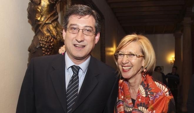 Ignacio Prendes y Rosa Díez.