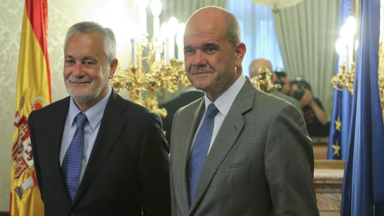 José Antonio Griñán y Manuel Chaves.