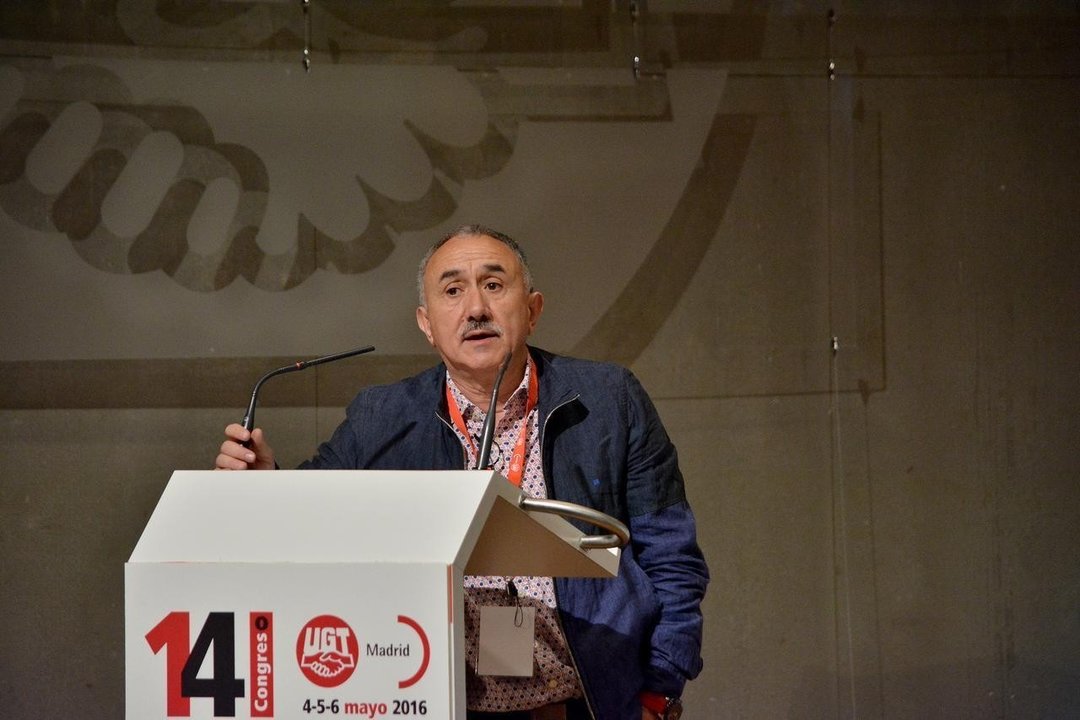 Josep María Álvarez, secretario general de UGT.