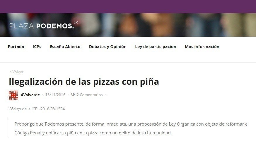 Captura de la petición de Plaza Podemos.