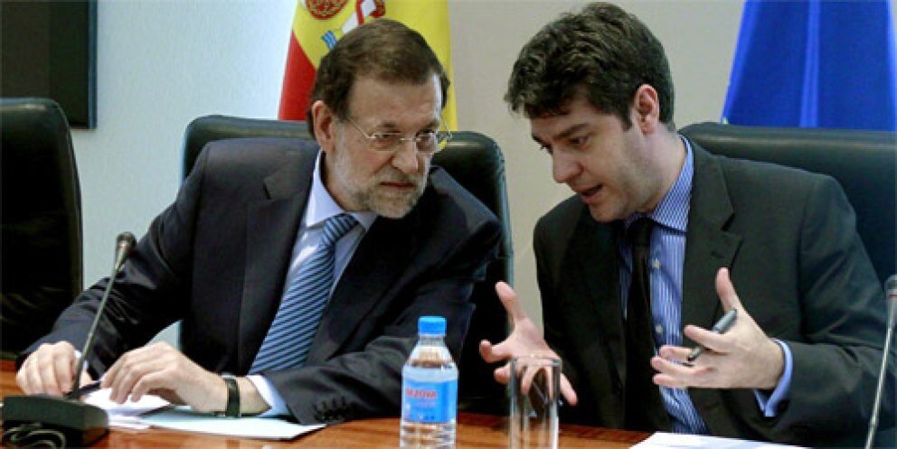 Mariano Rajoy y &Aacute;lvaro Nadal. 