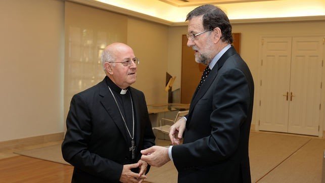Mariano Rajoy y Ricardo Blazquez.