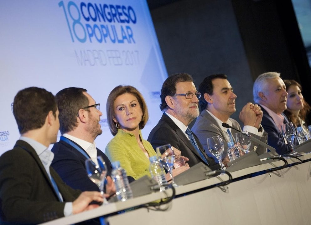 Rajoy preside la primera reunión del nuevo Comité Ejecutivo Nacional del PP.