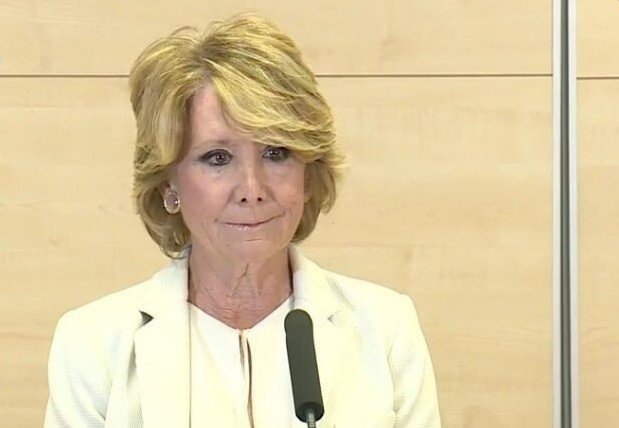 Esperanza Aguirre dimite como concejal en el ayuntamiento de Madrid.
