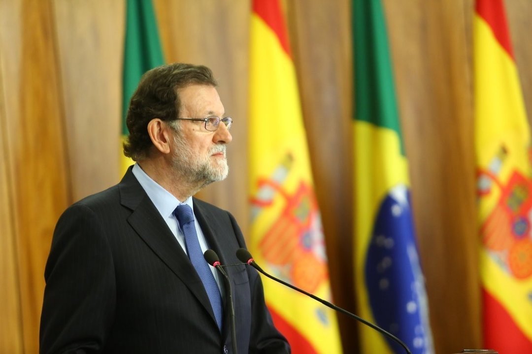 Mariano Rajoy en Brasil.