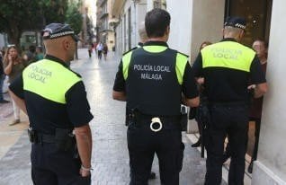 Policía Local de Málaga.