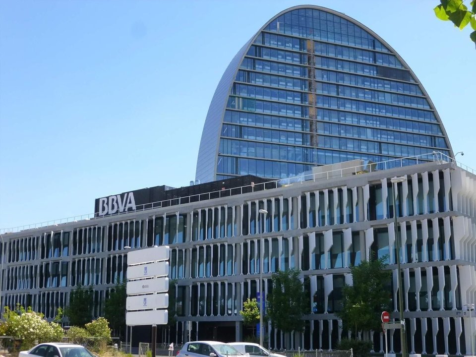 Sede del BBVA en Las Tablas (Madrid).