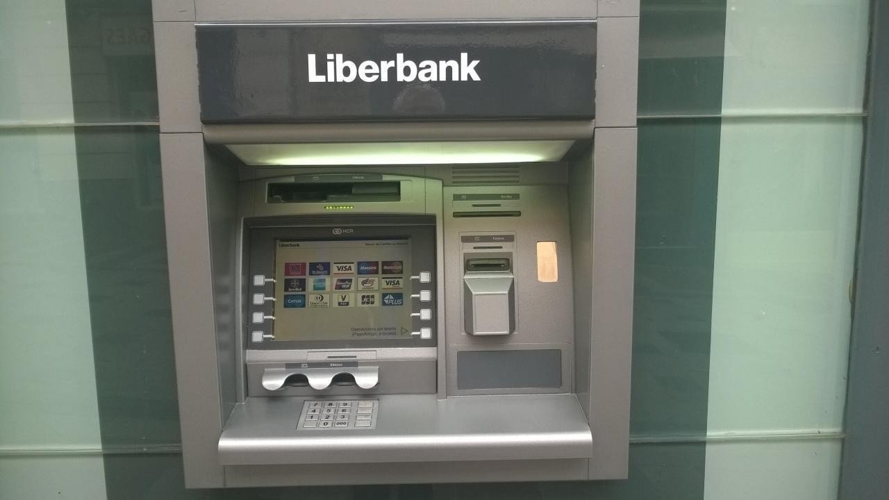 Cajero de Liberbank.